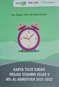 Karya Tulis Ilmiah Projek STEAMMI Kelas 9 MTs Al-Hamidiyah 2021-2022