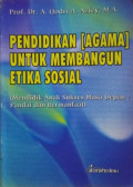 Pendidikan [Agama] untuk membangun Etika Sosial