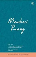Memberi ruang